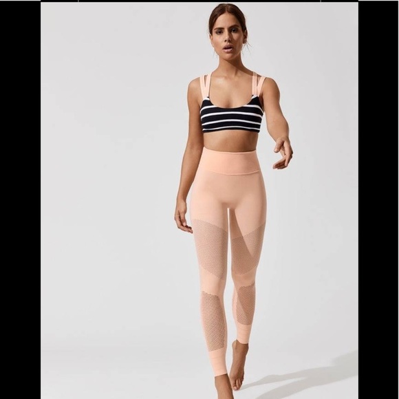 #8. Free People High Waisted Sculpt Mesh Legging XS - Picture 1 of 8